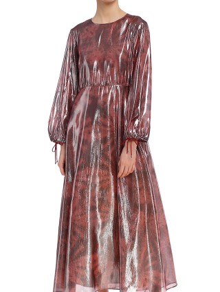 Розовое платье MAX&CO: фото 2 - Invogue